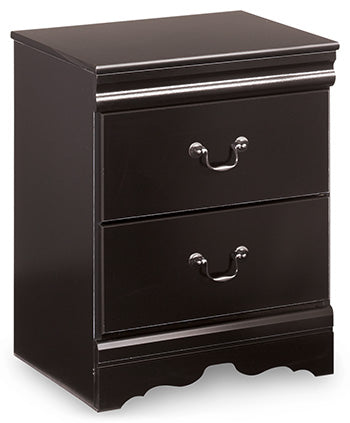 Huey Black Vineyard Nightstand