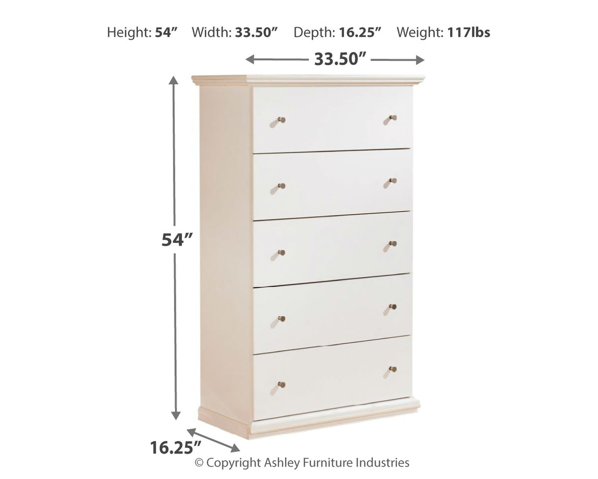 Bostwick White Shoals Chest Of Drawers