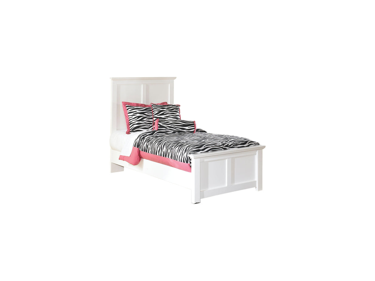 Bostwick Shoals White Twin Panel Bed