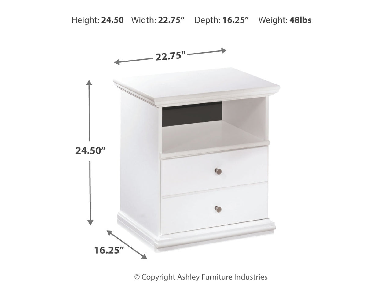 Bostwick White Shoals Nightstand