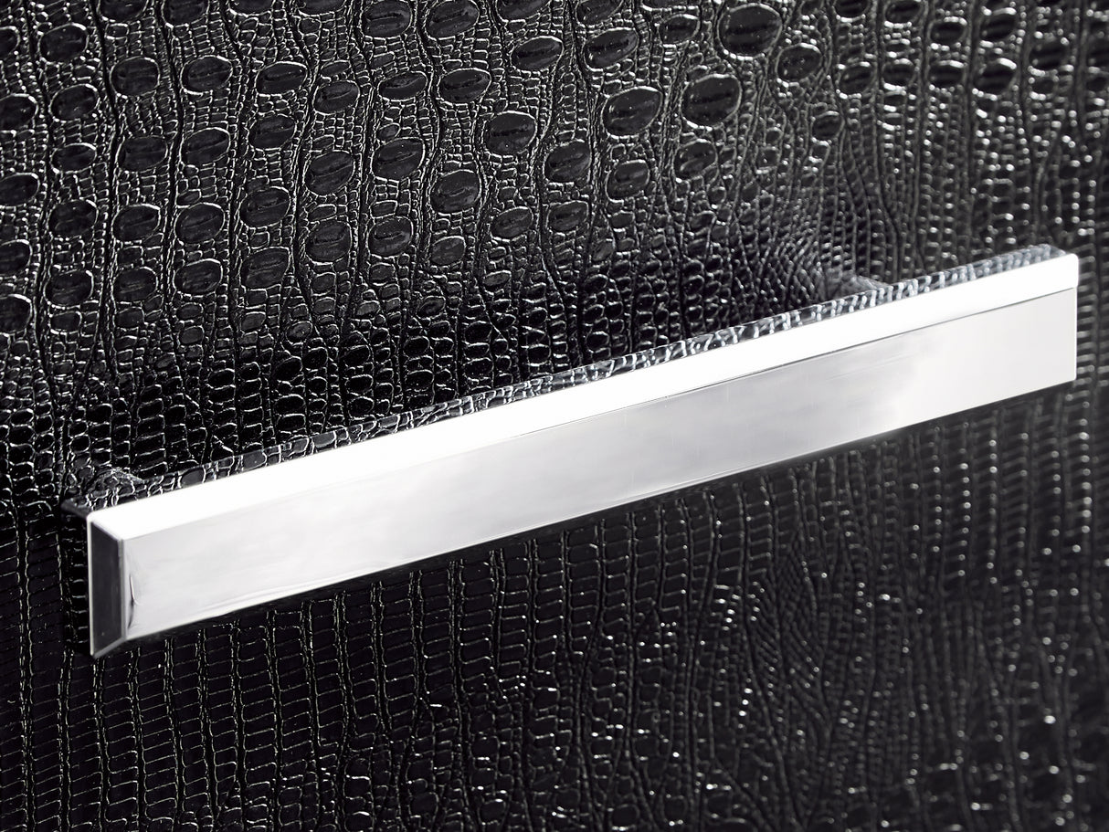 Kaydell Black King Panel Bed With Storage