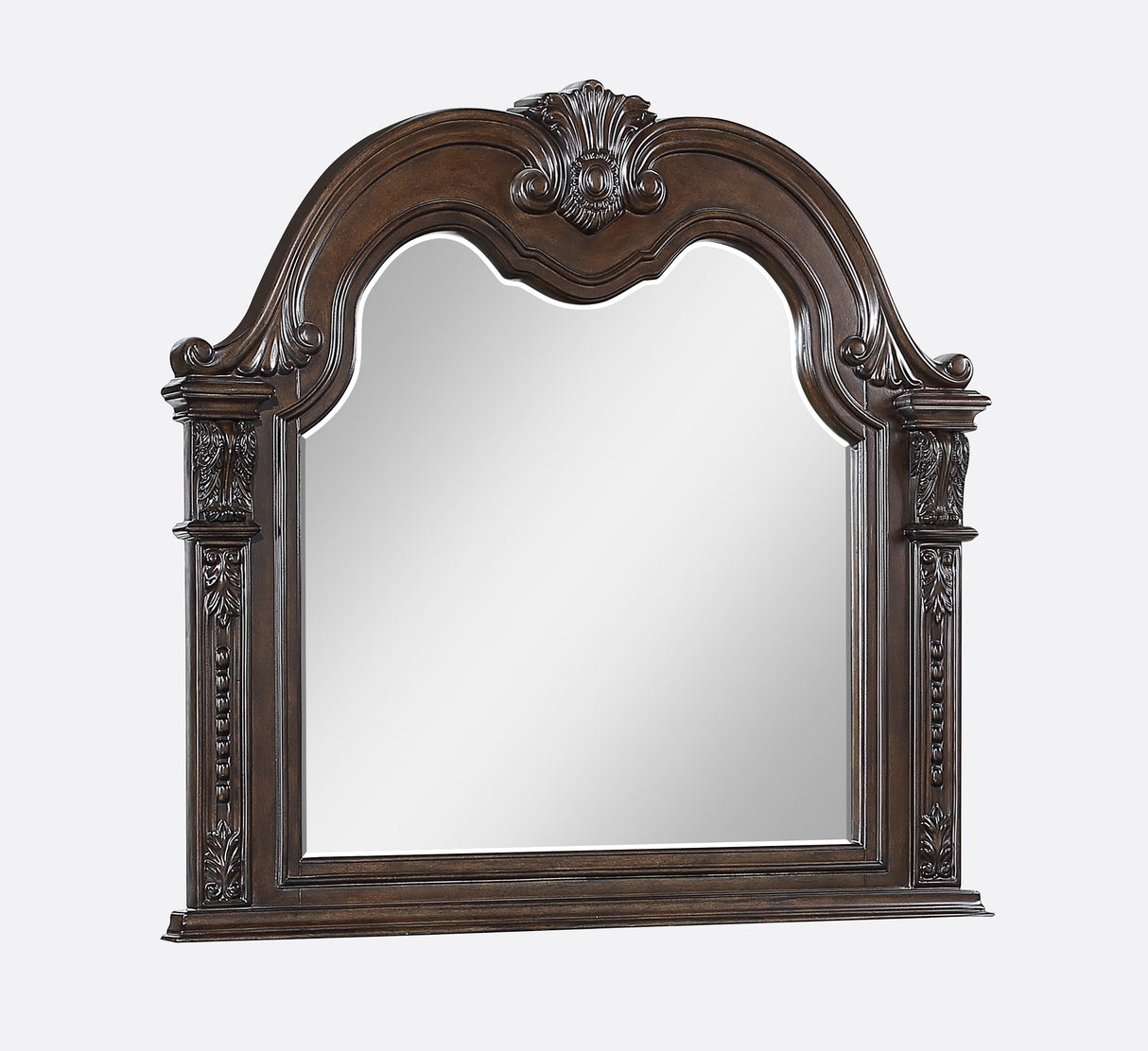 Stanley Coffee Brown Bedroom Mirror (Mirror Only)