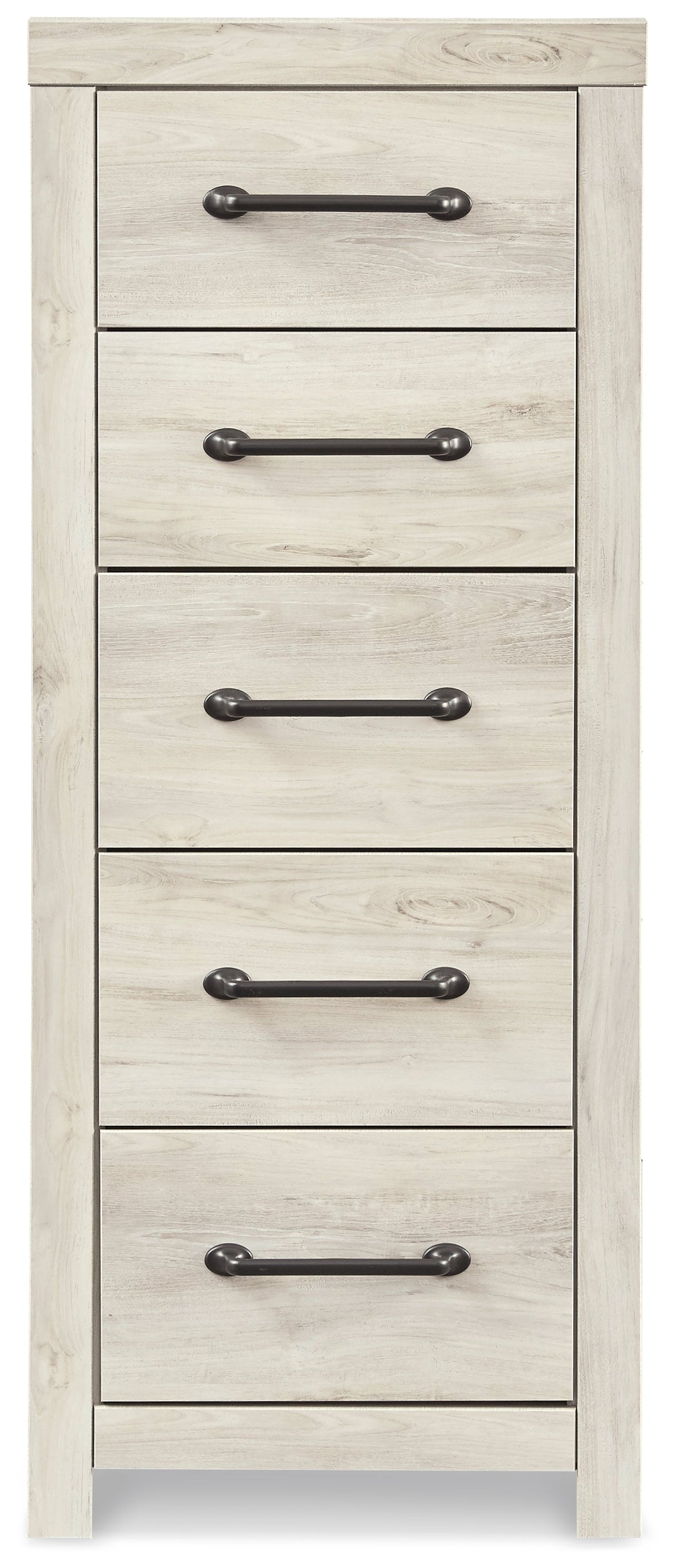 Cambeck Whitewash Narrow Chest Of Drawers