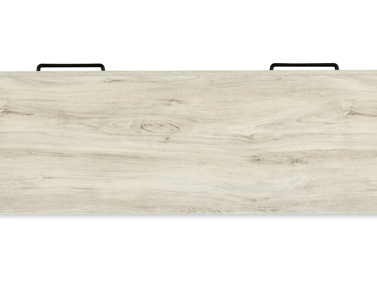 Cambeck Whitewash Twin Panel Bed, Dresser, Chest And Nightstand