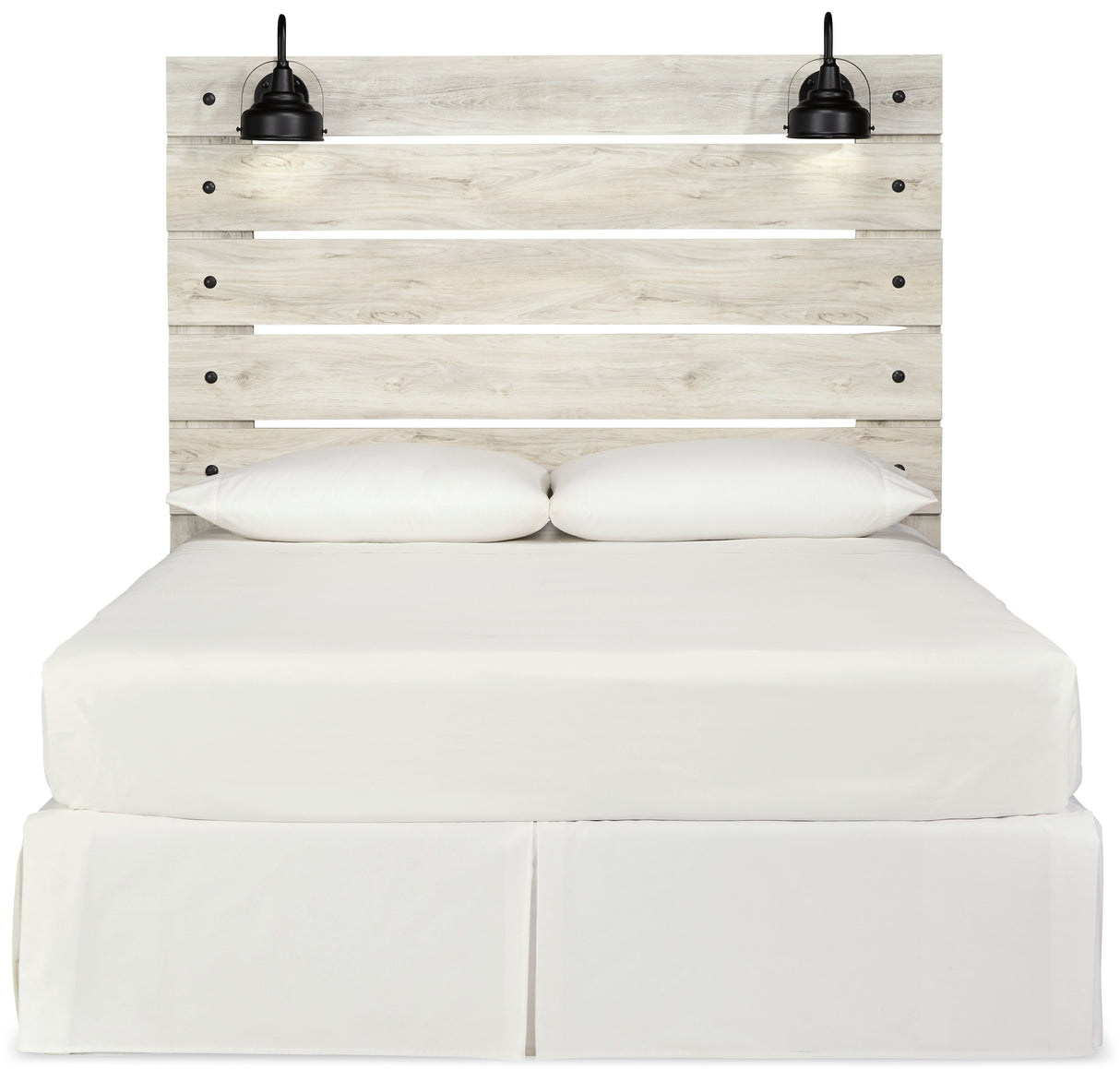 Cambeck Whitewash Queen Panel Headboard