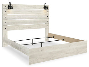 Cambeck Whitewash King Panel Footboard