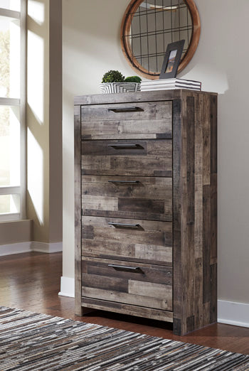 Derekson Multi Gray Chest Of Drawers