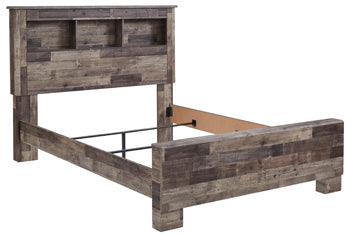 Derekson Multi Gray Queen Panel Footboard