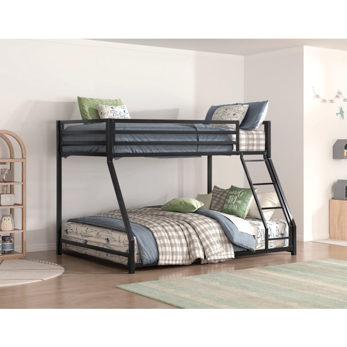 Jovie Black Metal Twin/Full Bunk Bed
