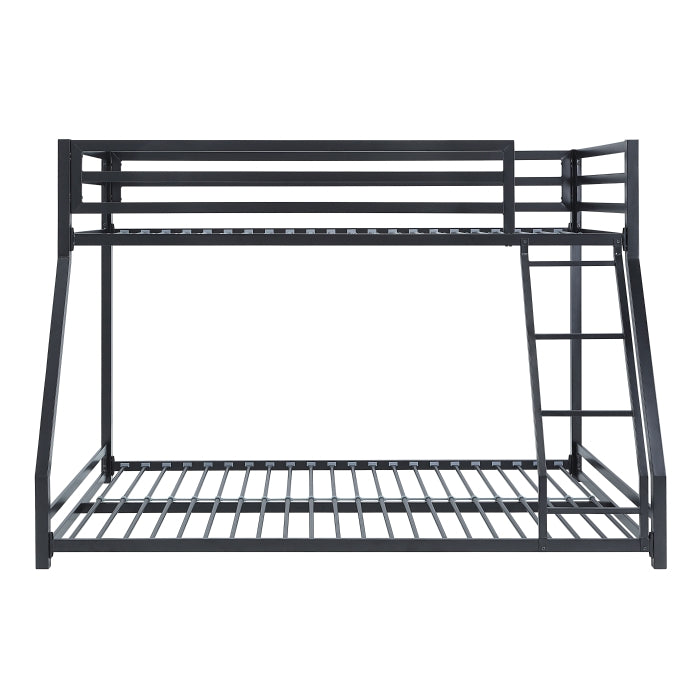Jovie Black Metal Twin/Full Bunk Bed