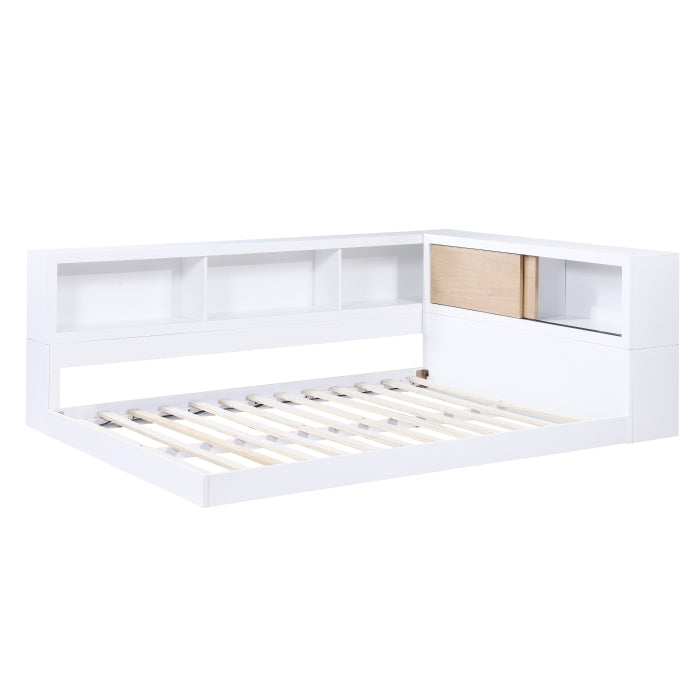 Asker Full Bookcase Corner Bed