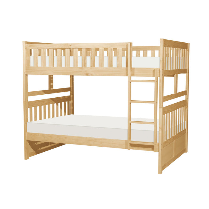 Bartly Natural Pine Full/Full Bunk Bed