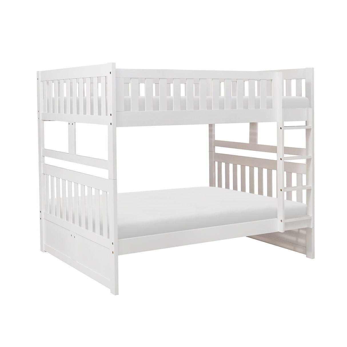 Galen White Full/Full Bunk Bed