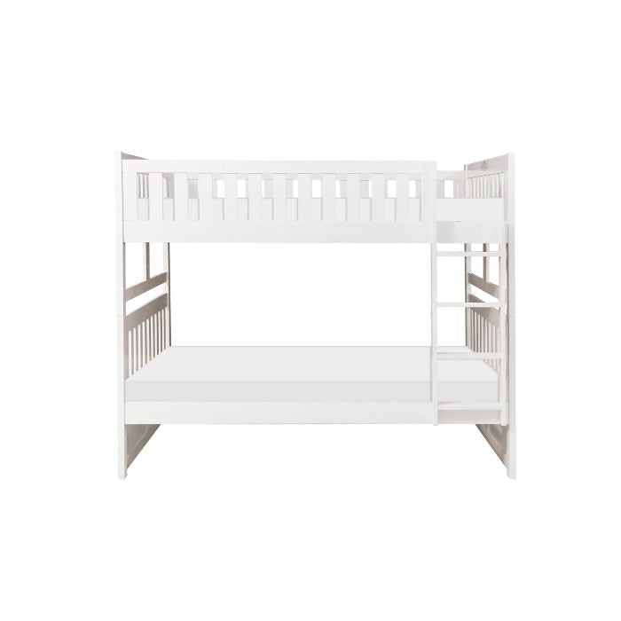 Galen White Full/Full Bunk Bed