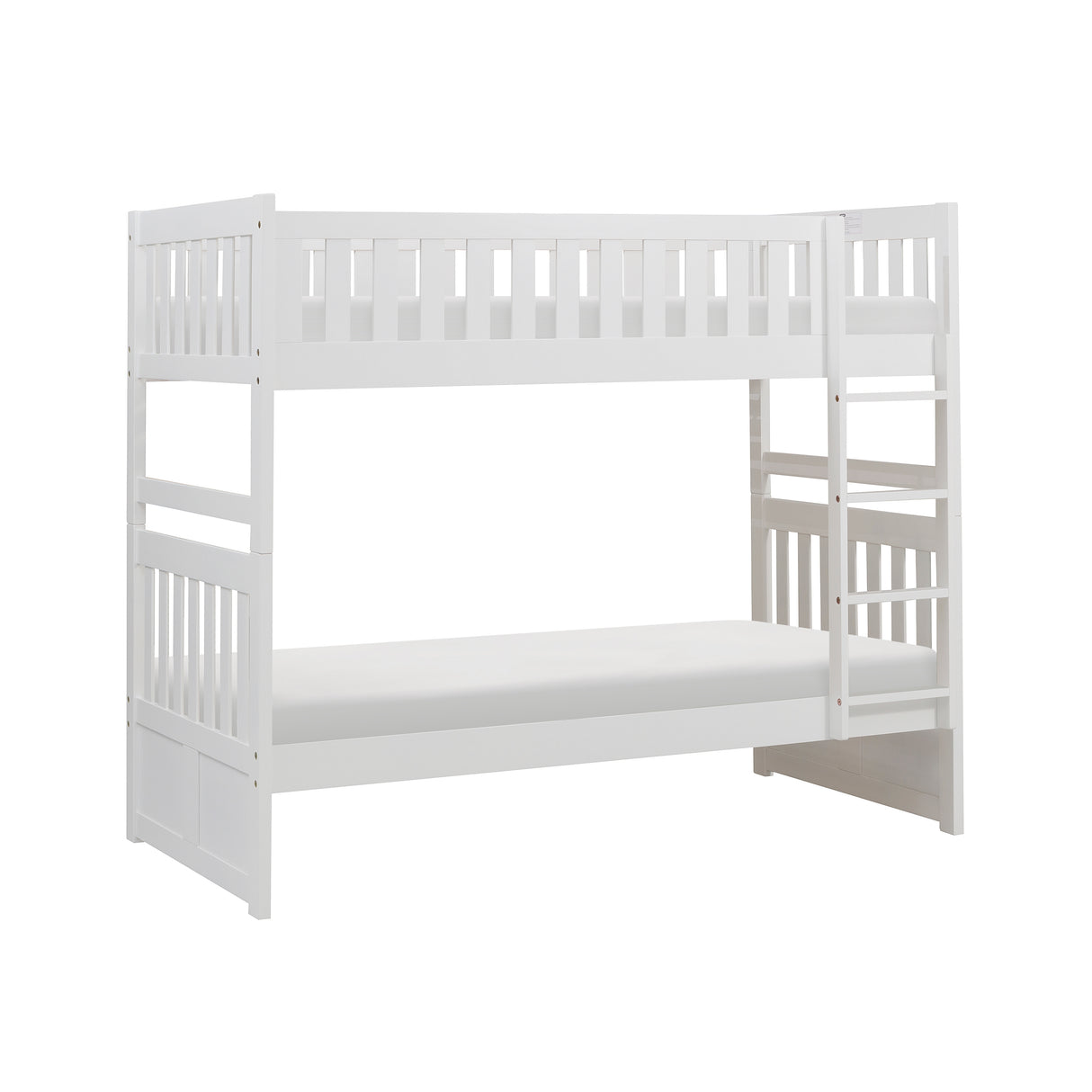 Galen White Twin/Twin Bunk Bed