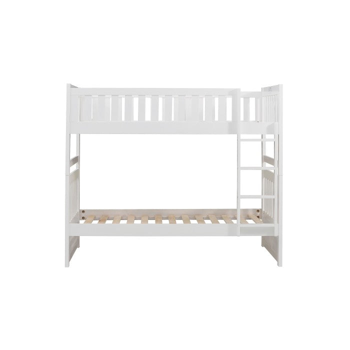 Galen White Twin/Twin Bunk Bed