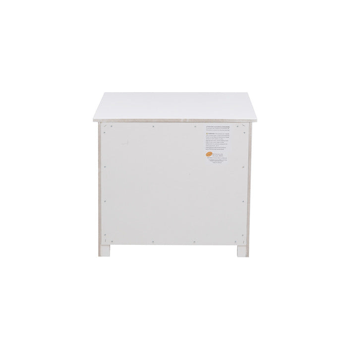 Galen White Nightstand