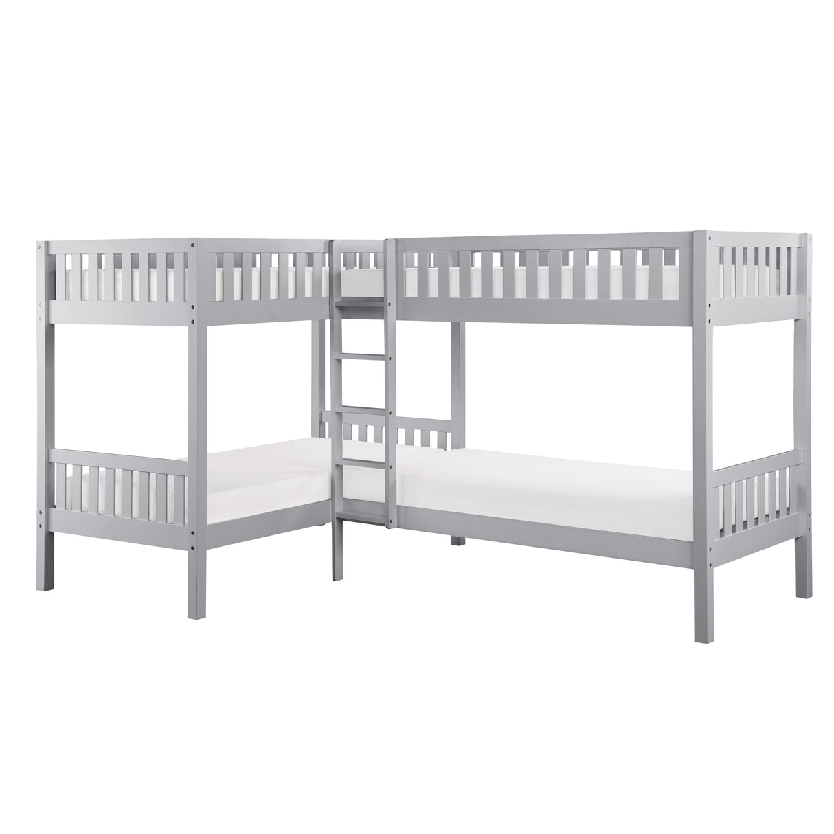 Orion Gray Corner Bunk Bed