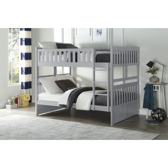 Orion Gray Full/Full Bunk Bed