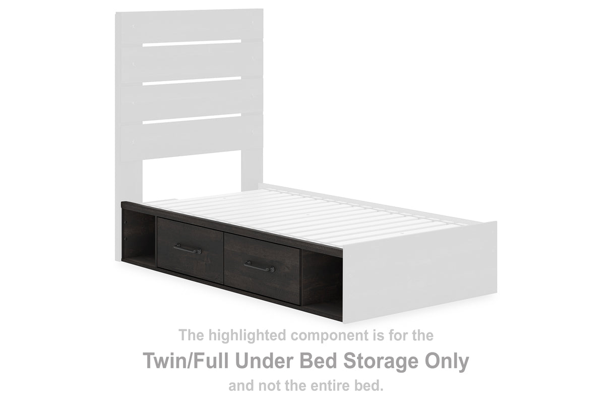 Hollivern Twin/Full Under Bed Storage