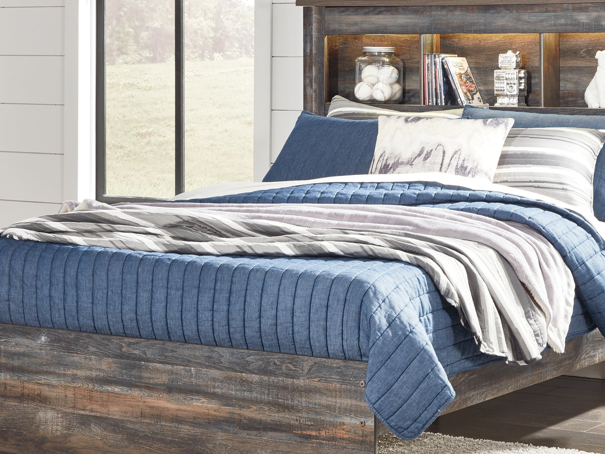 Drystan Multi Full Bookcase Bed