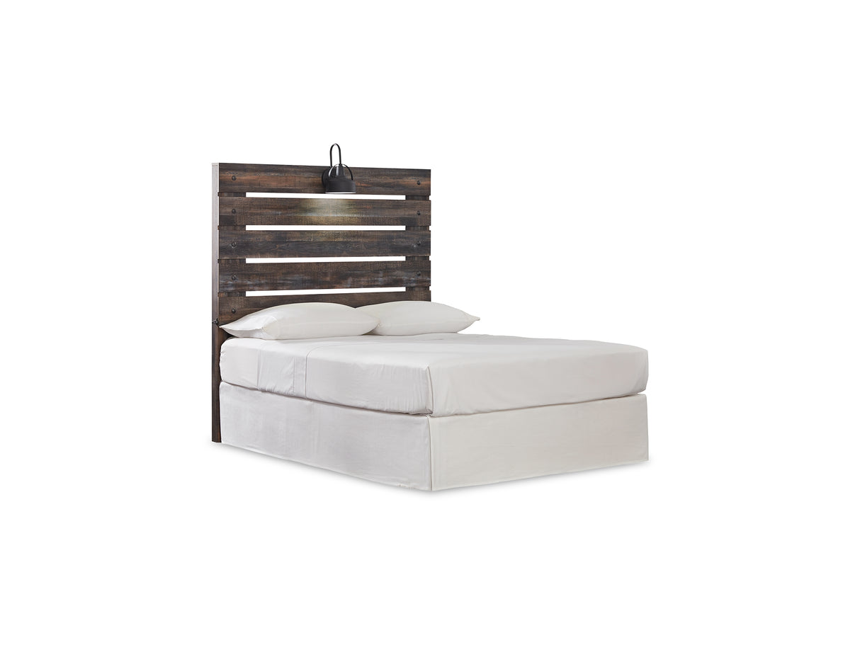 Baystorm Gray Full Panel Headboard, Chest And Nightstand