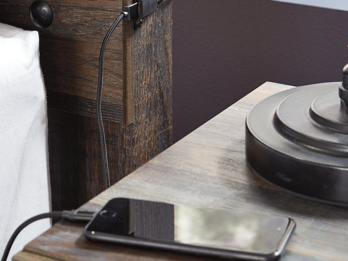 Drystan Multi King Panel Storage Bed, Dresser, Mirror And Nightstand