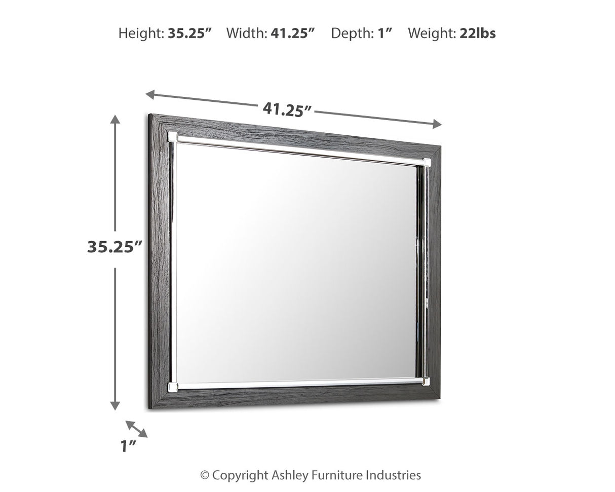 Lodanna Gray Bedroom Mirror