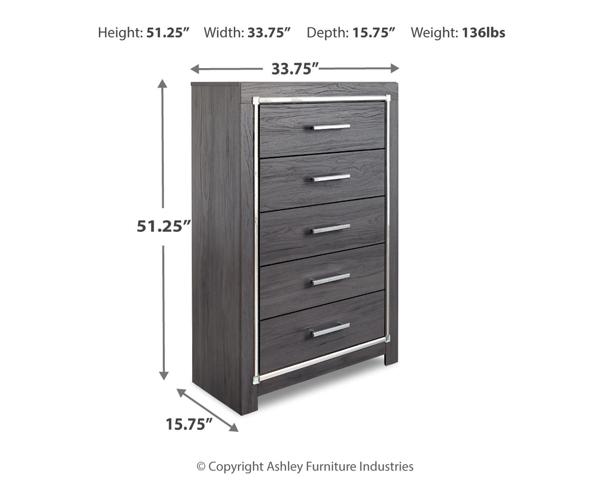 Lodanna Gray Chest Of Drawers
