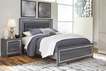 Lodanna Gray Queen Panel Footboard