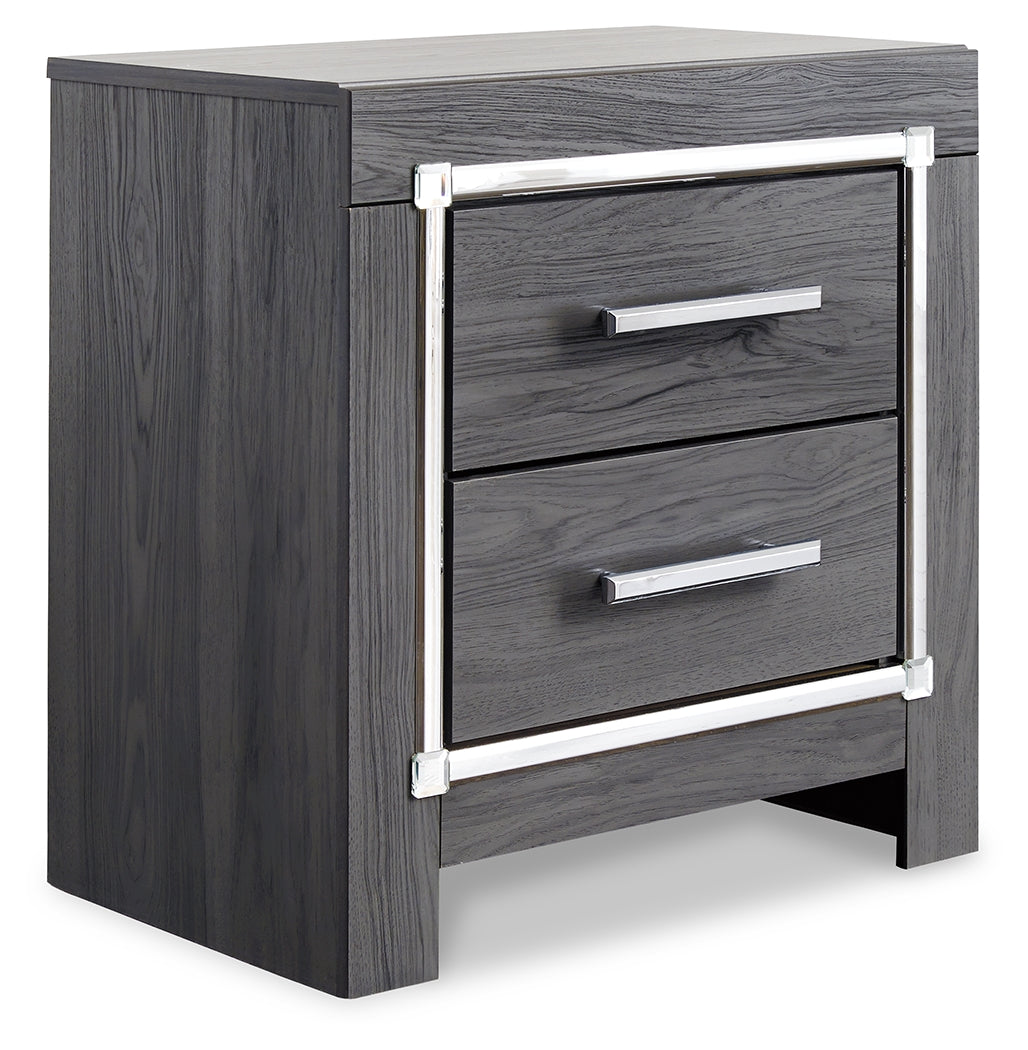 Lodanna Gray Nightstand