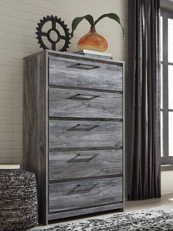 Baystorm Gray Chest Of Drawers