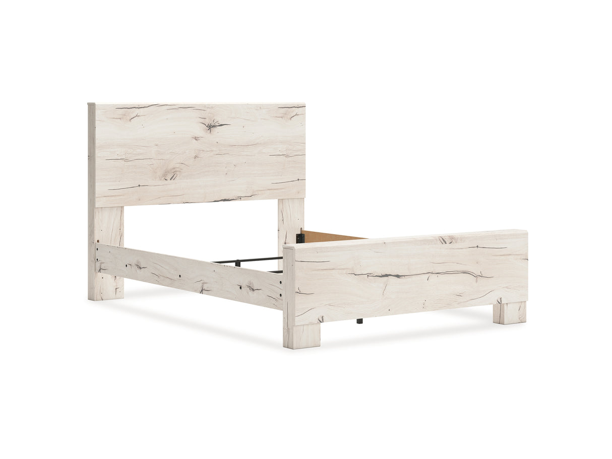 Lawroy Queen Panel Bed, Dresser, Mirror And Nightstand