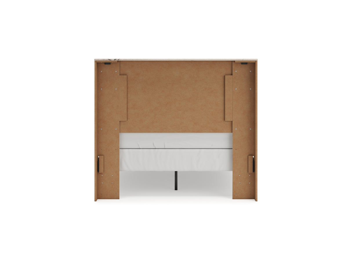 Lawroy Light Natural Full Panel Bed