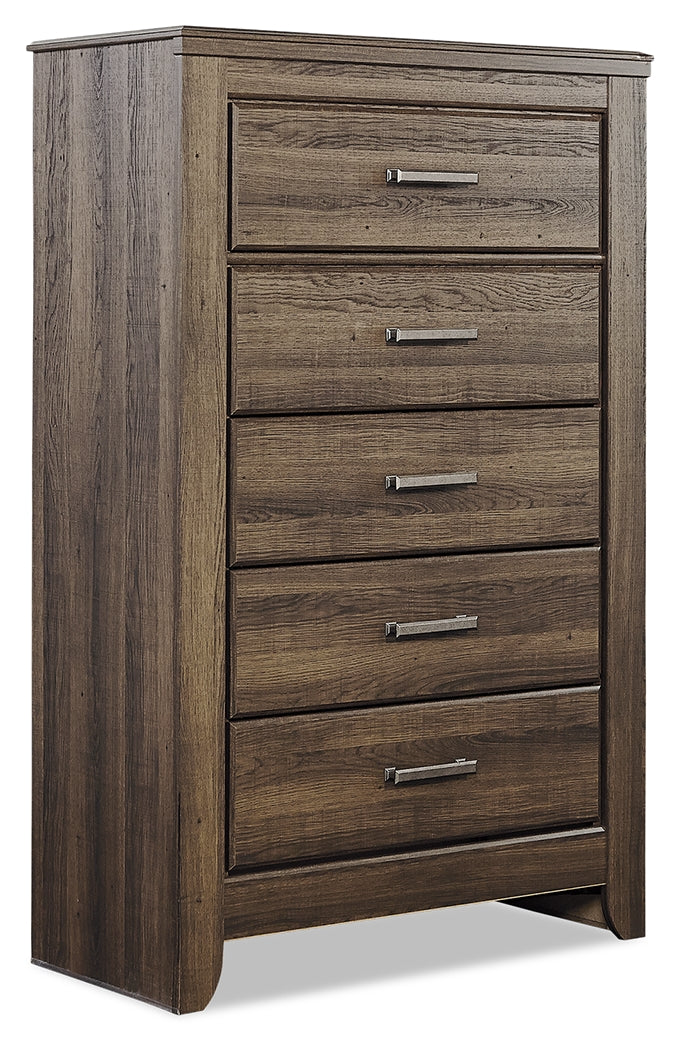 Juararo Dark Brown Chest Of Drawers