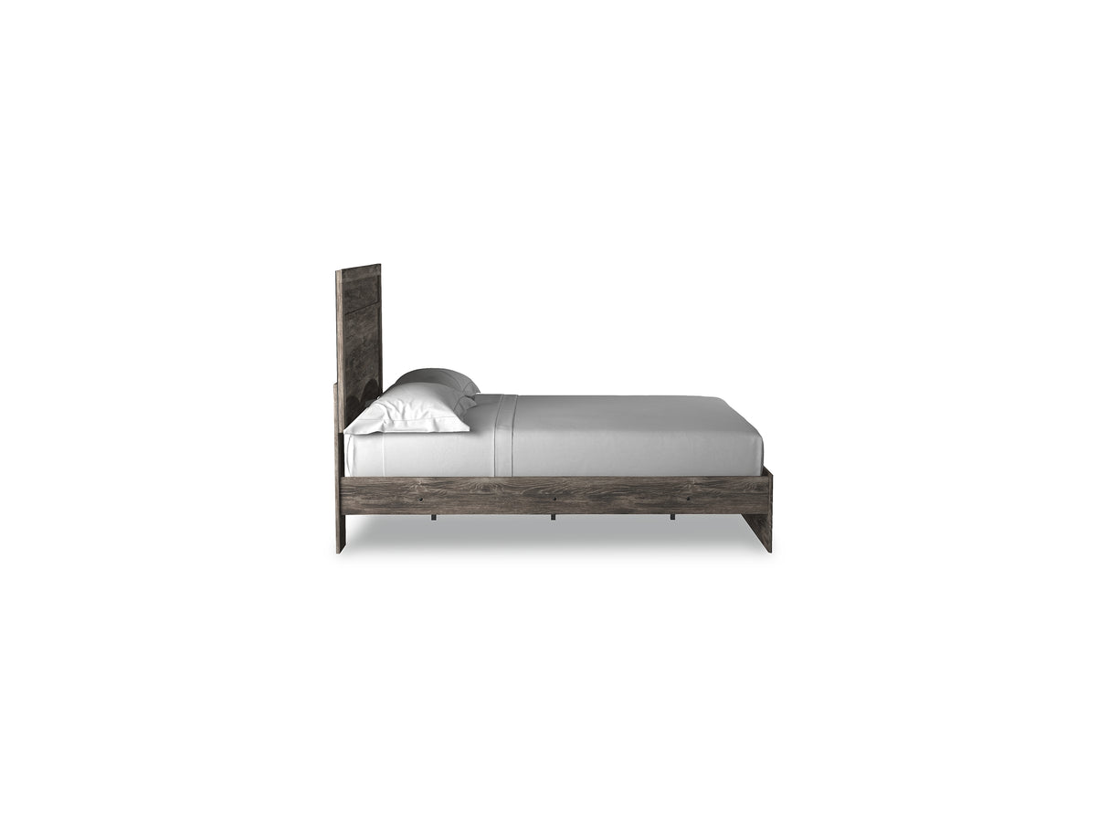Ralinksi Gray Queen Panel Bed, Dresser, Mirror, And Nightstand