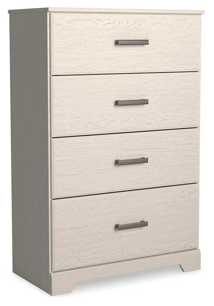 Stelsie White Chest Of Drawers