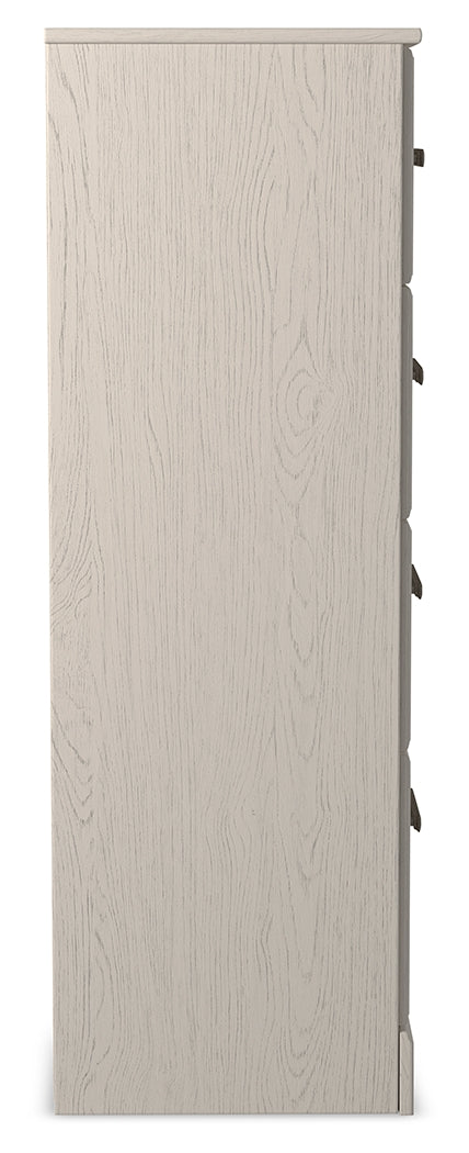 Stelsie White Chest Of Drawers