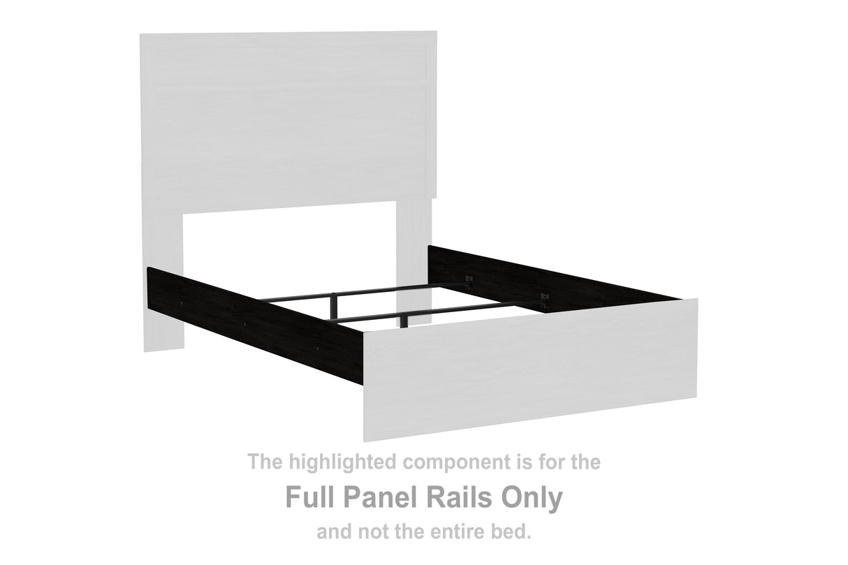 Belachime Black Full Panel Rails