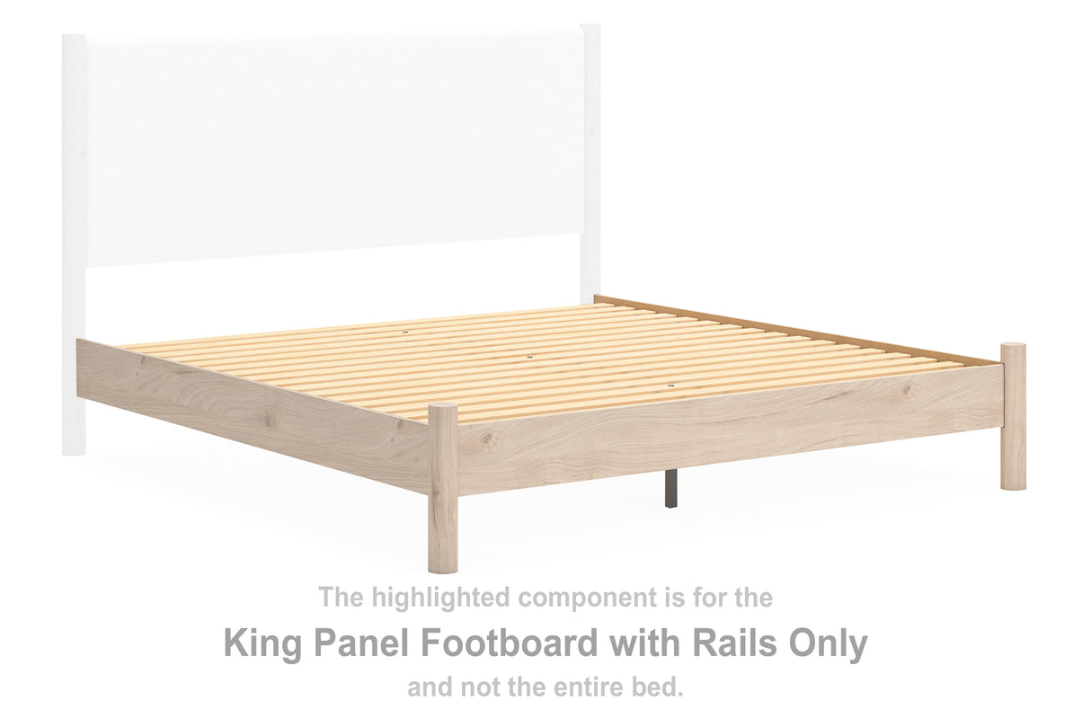 Cadmori King Panel Footboard with Rails