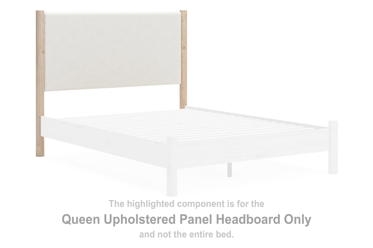 Cadmori Queen Upholstered Panel Headboard