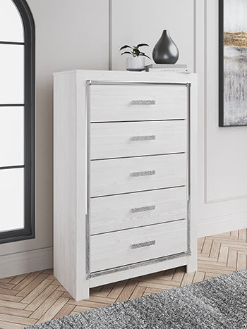 Altyra White Chest Of Drawers