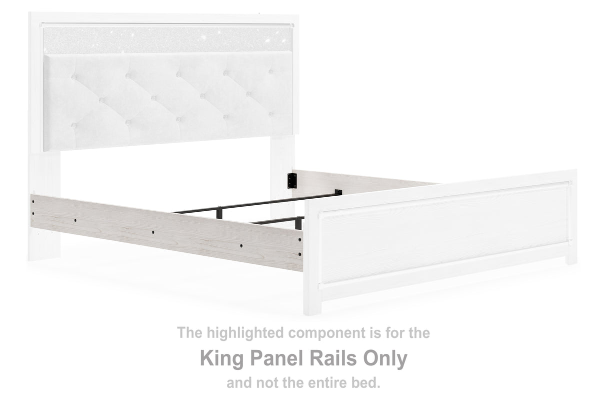 Altyra White King Panel Rails