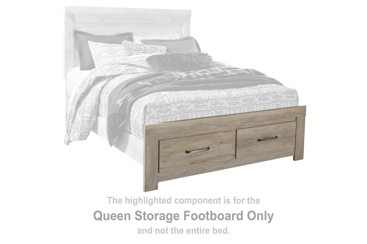 Bellaby Whitewash Queen Storage Footboard