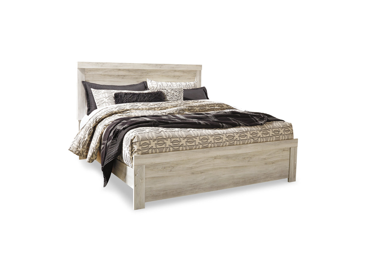 Bellaby Whitewash King Panel Bed