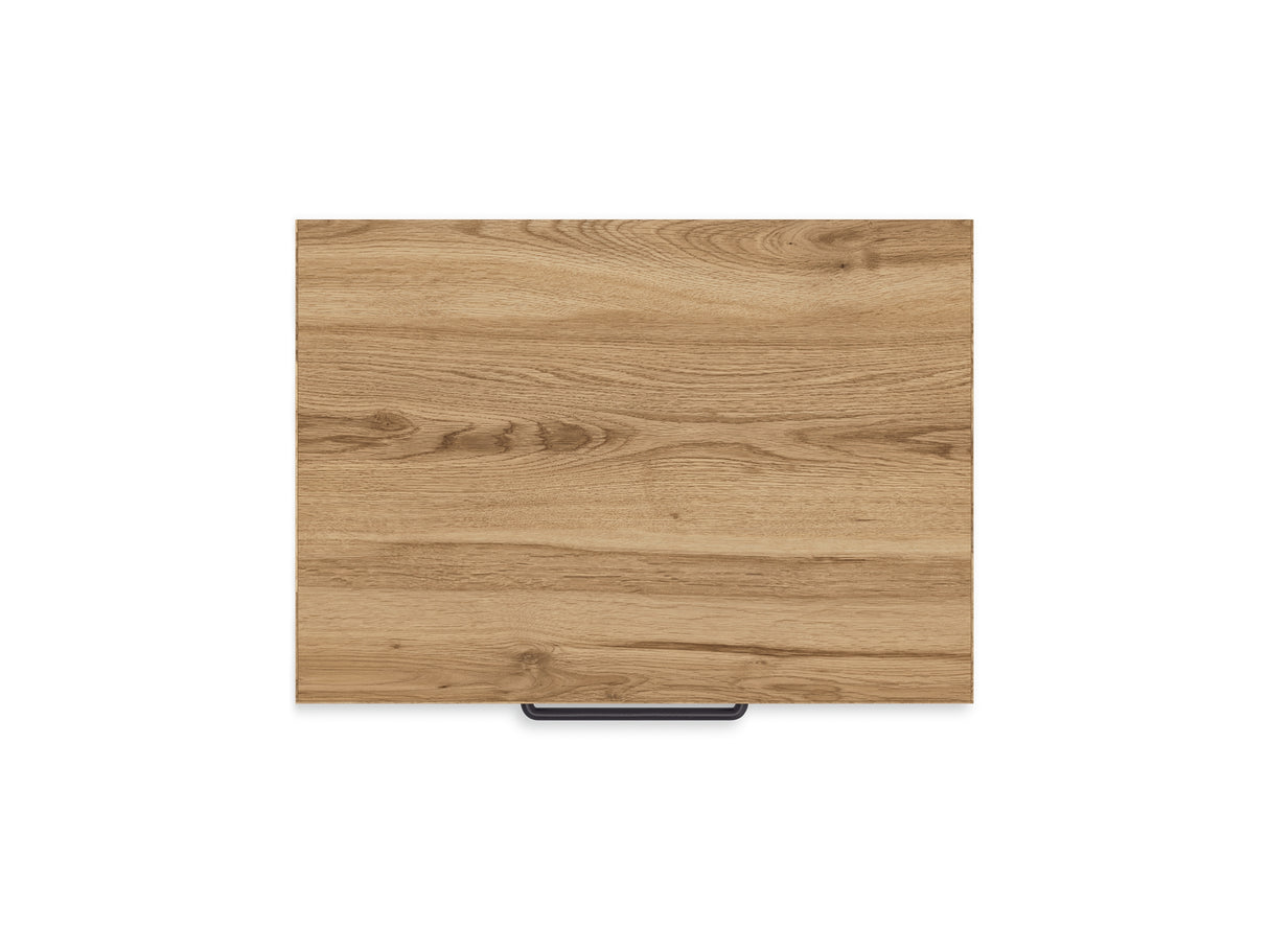 Linnocreek White/Warm Brown Queen Panel Bed, Dresser And Nightstand