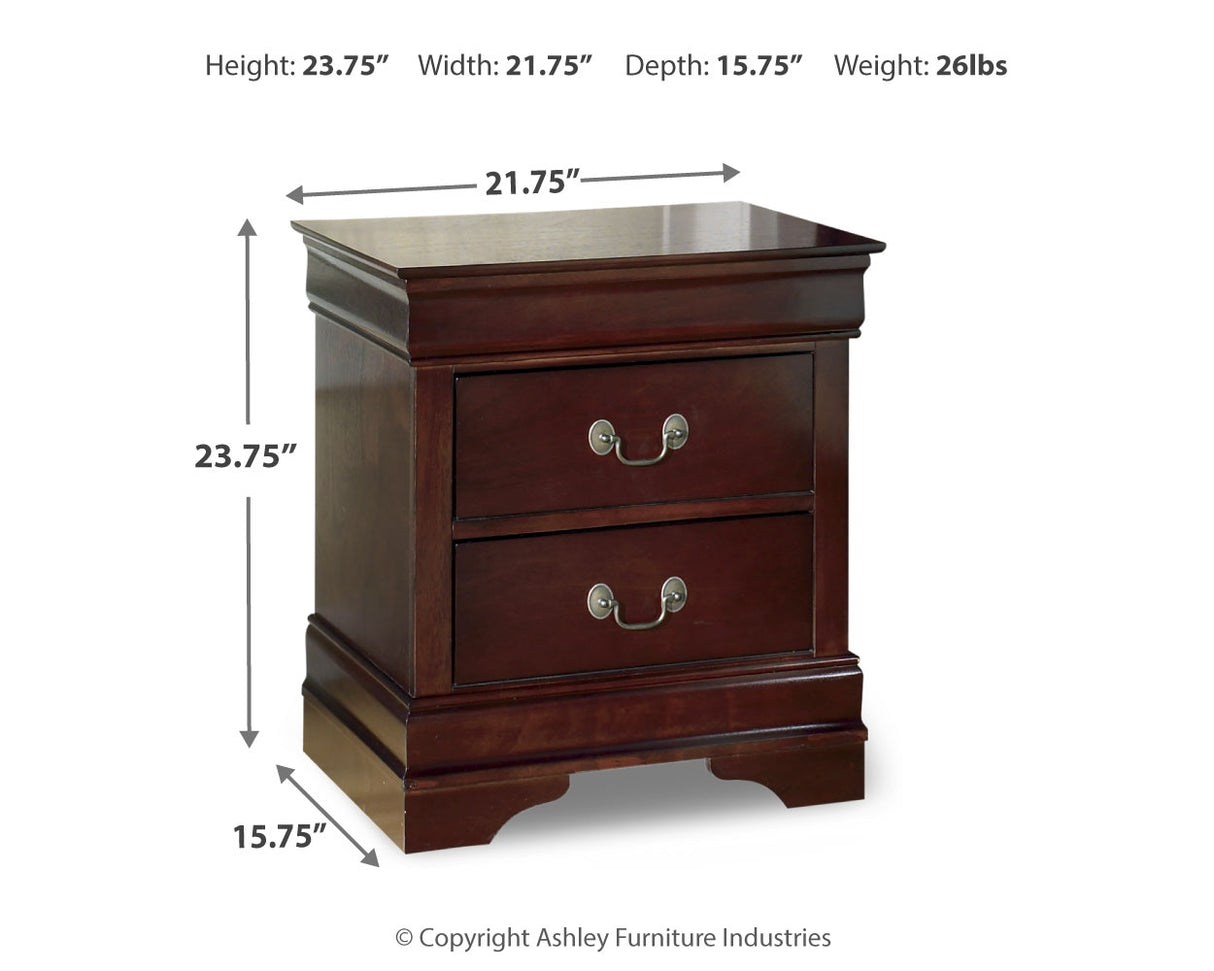 Alisdair Dark Brown Nightstand