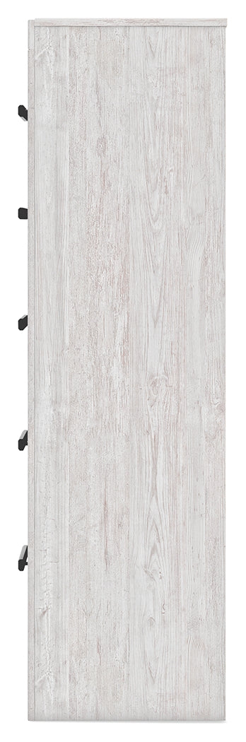 Cayboni Whitewash Chest Of Drawers