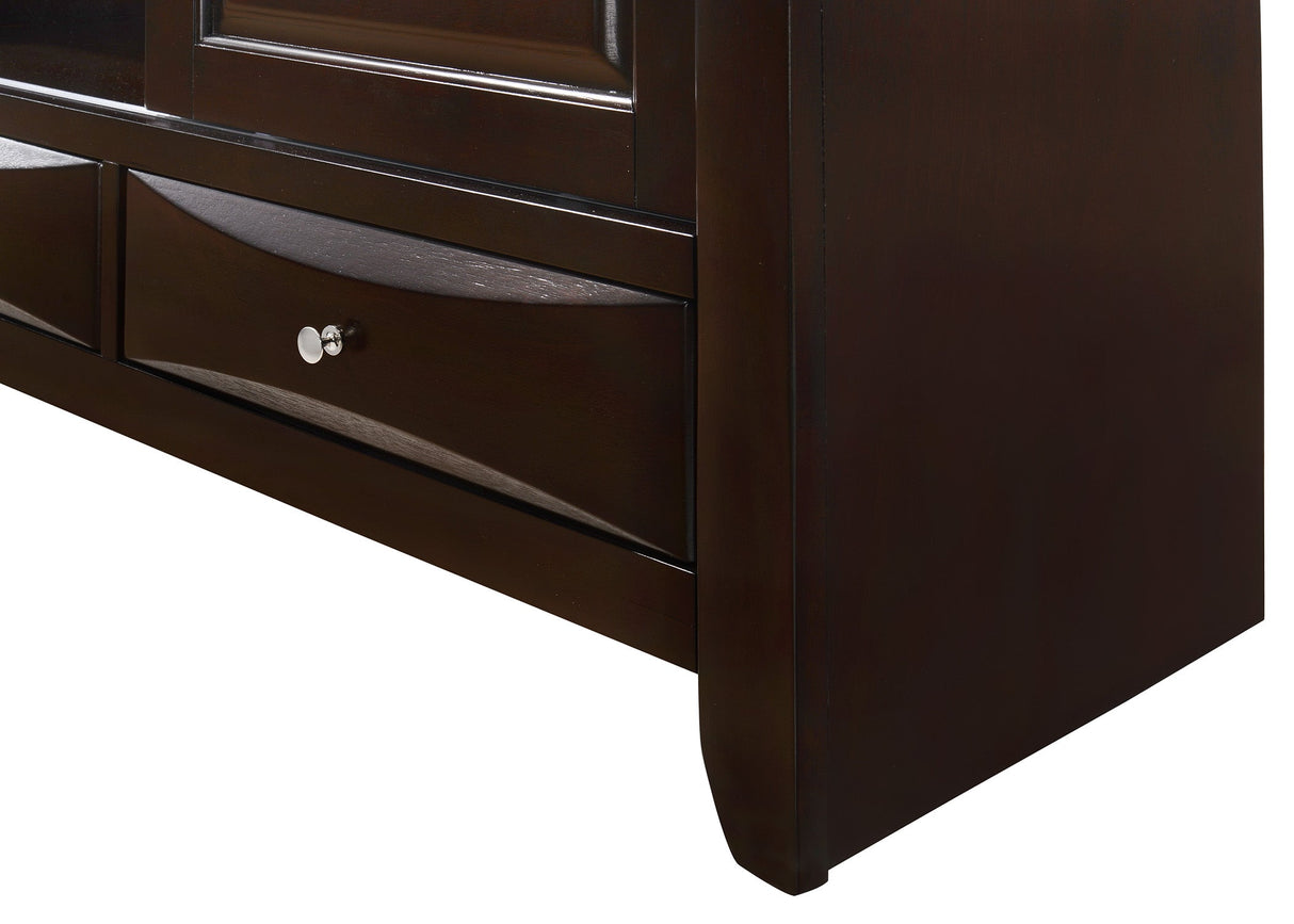 Emily Dark Cherry 68" TV Stand