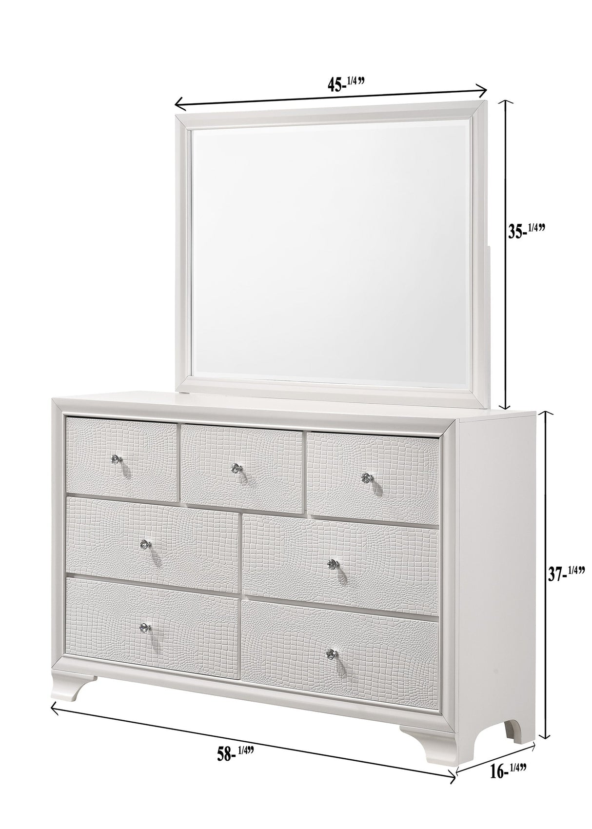 Lyssa Frost Bedroom Mirror (Mirror Only)